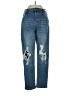 Cello Jeans Hearts Blue Jeans Size 5 - photo 1