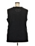 Classic Elements 100% Cotton Black Sleeveless Top Size 24-26W - photo 2
