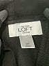 Ann Taylor LOFT Solid Black Casual Skirt Size 0 Petite - photo 4