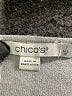 Chico's Floral Gray Pullover Sweater Size Med (1) - photo 7
