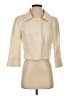 Carlisle 100% Silk Ivory Coat Size 4 - photo 1