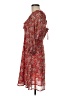 New Look 100% Polyester Paisley Red Casual Dress Size 8 - photo 5