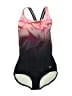 Speedo Graphic Pink One Piece Swimsuit Size 8 - photo 1