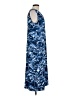 Chico's Print Blue Casual Dress Size Lg (2) - photo 4