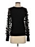Sioni Black Long Sleeve Top Size S - photo 1