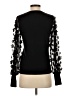Sioni Black Long Sleeve Top Size S - photo 2