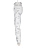 Aerie Print White Active Pants Size S - photo 5