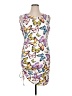 Haute Monde Graphic White Cocktail Dress Size 1X - photo 1