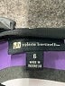 Valerie Bertinelli Graphic Purple Cocktail Dress Size 6 - photo 7