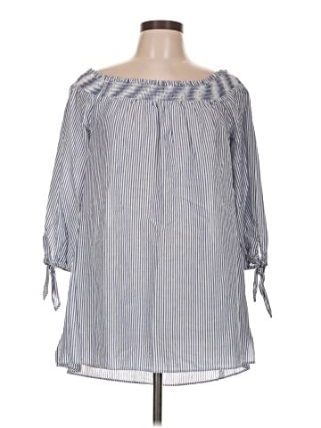 Crown & Ivy 3/4 Sleeve Blouse (view 1)