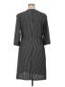 Mlle Gabrielle Stripes Gray Casual Dress Size XL - photo 2