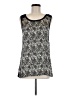 Hinge Black Gray Sleeveless T-Shirt Size M - photo 1