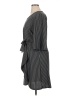 Mlle Gabrielle Stripes Gray Casual Dress Size XL - photo 5