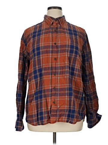 St. John's Bay Long Sleeve Button-Down Shirt (view 1)