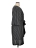 Mlle Gabrielle Stripes Gray Casual Dress Size XL - photo 4