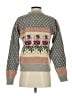 Herman Geist Floral Gray Pullover Sweater Size S - photo 2