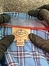 St. John's Bay 100% Cotton Checkered-gingham Blue Long Sleeve Button-Down Shirt Size XL - photo 7