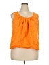 Cato 100% Cotton Orange Sleeveless Blouse Size 22 - photo 1