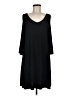 Annalee + Hope Solid Black Casual Dress Size M - photo 1