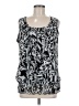 Studio 1940 100% Polyester Black Sleeveless Blouse Size M - photo 1