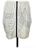 Bebe Graphic Ivory Formal Skirt Size M - photo 1