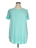 Zenana Premium Teal Short Sleeve Top Size XL - photo 1
