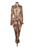 Mittoshop Animal Print Brown Cocktail Dress Size S - photo 1