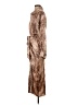 Mittoshop Animal Print Brown Cocktail Dress Size S - photo 5