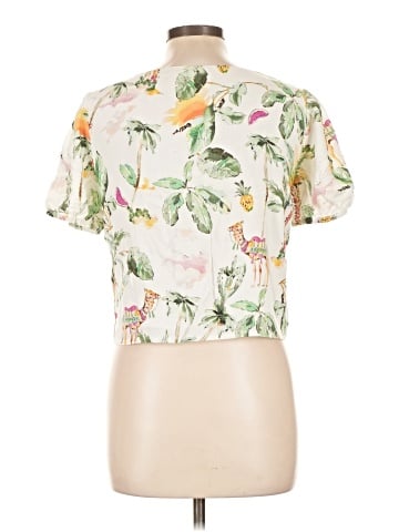 Line & Dot Short Sleeve T-Shirt (view 2)
