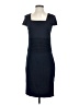 Escada Solid Blue Casual Dress Size EU 36 / US 6 - photo 1