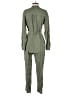 Zara Solid Green Jumpsuit Size S - photo 2