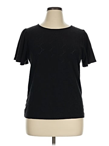 Ann Taylor Factory Short Sleeve Top (view 1)