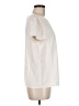 J.Crew Factory Store 100% Polyester Ivory Short Sleeve Top Size M - photo 4