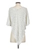 TWO by Vince Camuto Ivory Poncho Size S - photo 2