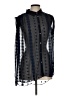 Zoa 100% Silk Polka Dots Black Sleeveless Silk Top Size L - photo 1