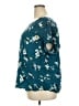 Croft & Barrow 100% Rayon Teal Short Sleeve Blouse Size 2X - photo 5