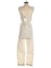 Hatch 100% Cotton Floral Ivory Jumpsuit Size XS Maternity (0) - photo 2