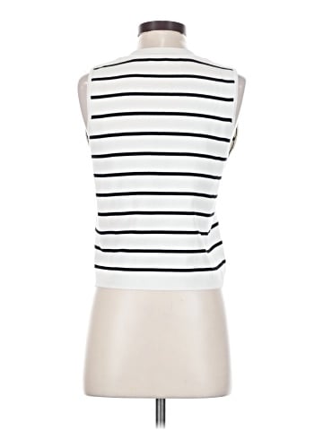 Line & Dot Sleeveless Blouse (view 2)