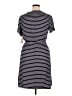 Espresso Stripes Blue Casual Dress Size L (estimated) - photo 2