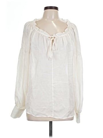 FRAME Long Sleeve Blouse (view 1)