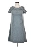 Necessary Objects Solid Gray Casual Dress Size S - photo 1