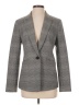 Ann Taylor Factory Plaid Gray Blazer Size 2 - photo 1