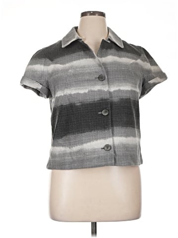 Jones New York Collection Short Sleeve Blouse (view 1)