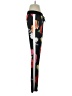 Pam & Gela Floral Black Casual Pants Size S - photo 4