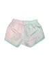 Nike 100% Polyester Color Block White Shorts 9-12 MO / 12 MO - photo 2