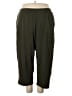 Lands' End Solid Green Casual Pants Size 3X - photo 1