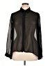 Dizzy Lizzy 100% Polyester Black Long Sleeve Blouse Size L - photo 1