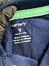 Carter's 100% Cotton Blue Short Sleeve Polo 6-9 MO / 9 MO - photo 3