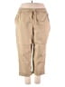 Lane Bryant Solid Tan Khakis Size 22 (petite) - photo 1