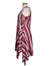 Wrapper Stripes Red Casual Dress Size L - photo 5
